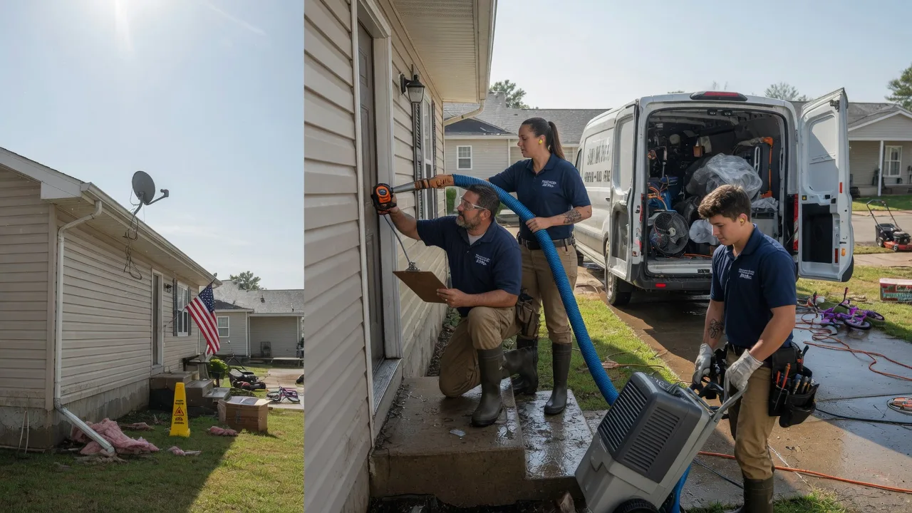 Ceiling Water Damage Restoration in Thayer, IA near me
